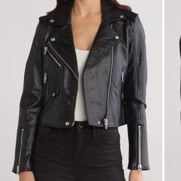 Blank NYC Faux Leather Jacket - Picture 1 of 8